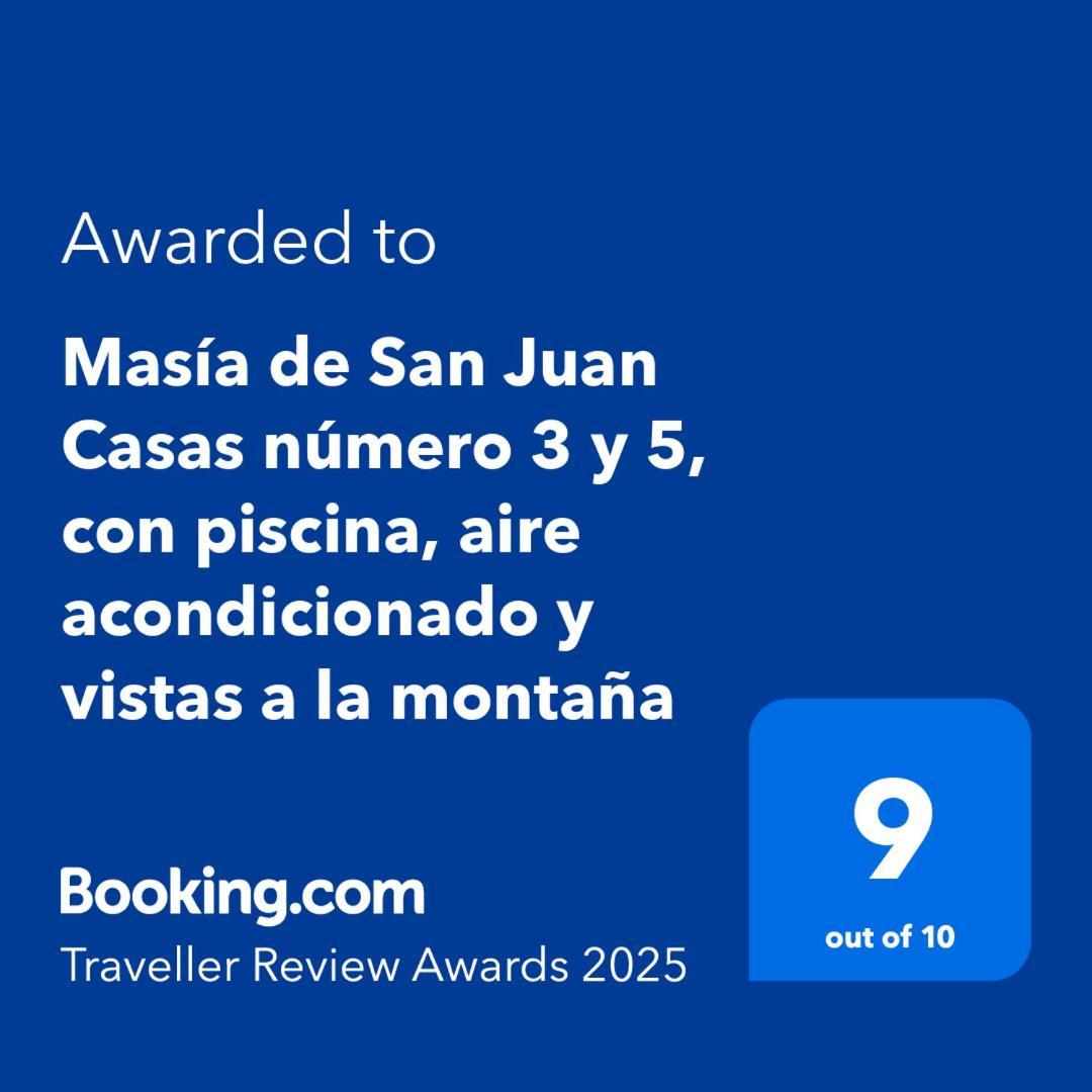 Masia De San Juan Casas Numero 3 Y 5, Con Piscina, Aire Acondicionado Y Vistas A La Montana เซกอร์เบ ภายนอก รูปภาพ
